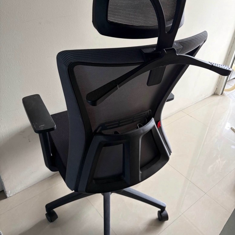 Kursi Kerja Fantech Office Chair OCA Series Ergonomic Mesh Headrest Lumbar Support