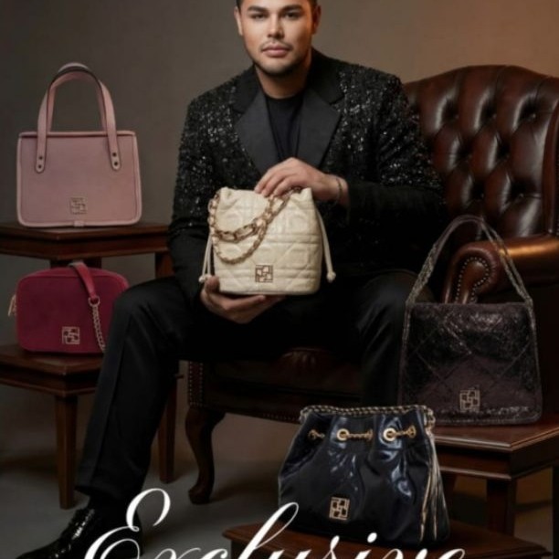TAS IVAN GUNAWAN MANDJHA PRIVE BAG LINDSAY BROWN,BLACK,TABITHA PINK,MINT,ZENDAYA BLUE,VIVICA WHITE,A