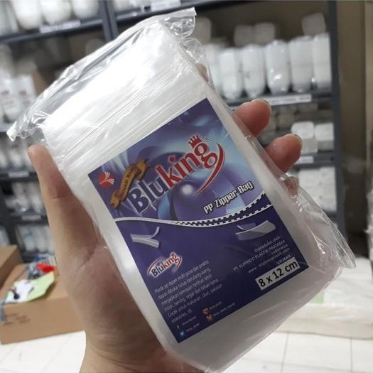 PLASTIK KLIP PP BENING 8X12CM - @ ISI 10 PACK - 8 X 12 CM - 50 MICRON