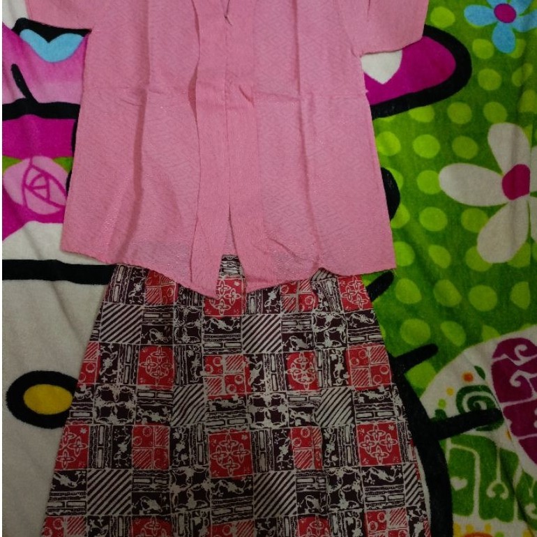 Preloved set kebaya kutu baru anak usia 8tahun