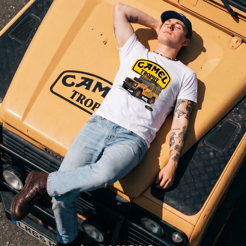Kaos Land Rover Camel Trophy - Tshirt Land Rover - Autowear - Kaos Jeep