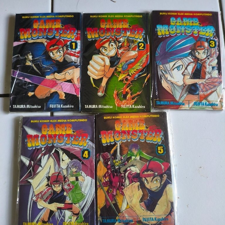Komik Game Monster Vol 1-5 Set