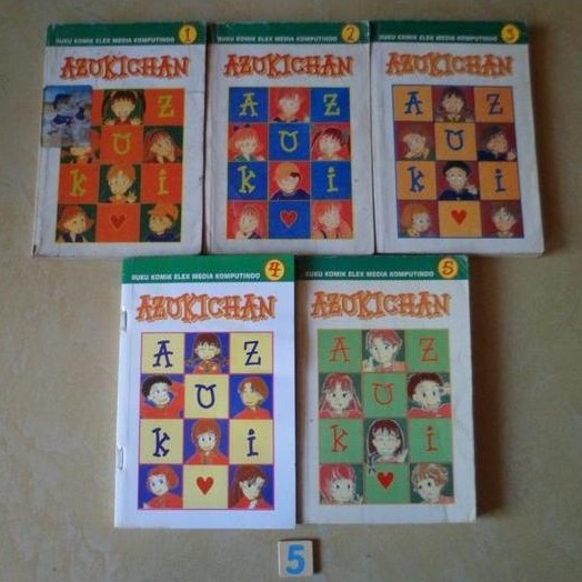 Komik Azuki Chan 1-5 Tamat