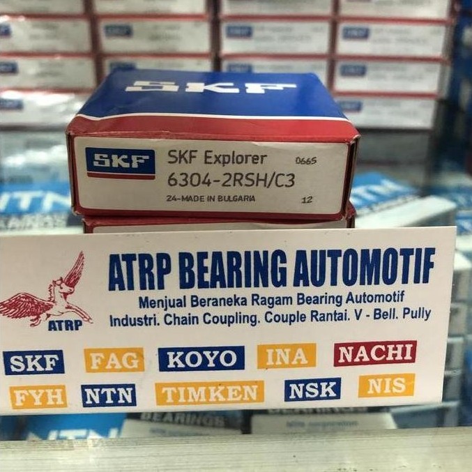 BALL BEARING 6304 2RS1/C3 SKF
