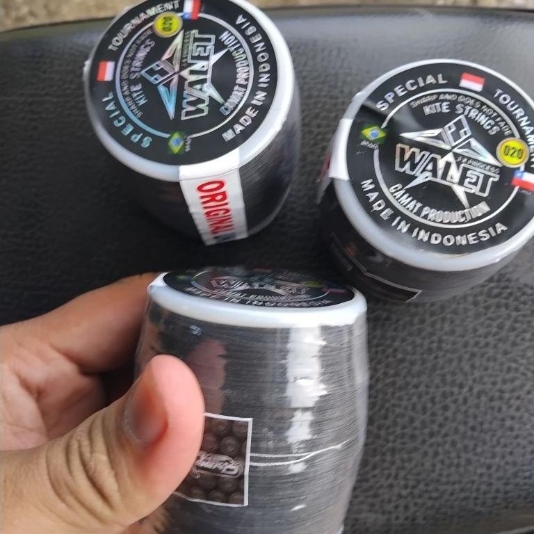 VELUXESPACE SENAR GELASAN ORIGINAL WALET HITAM 0,20 MATOT ORIGINAL