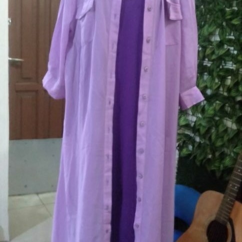 Dress Ungu Korea