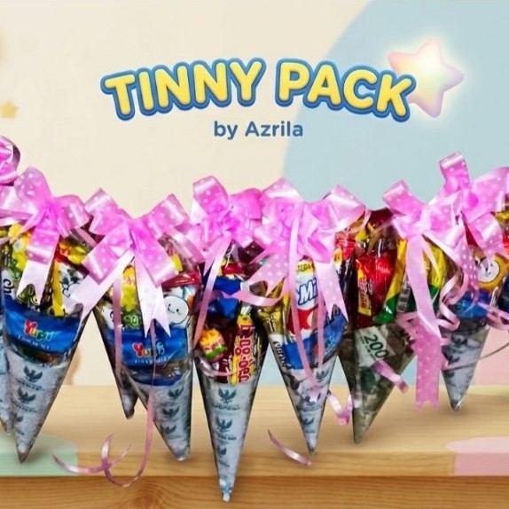 Snack Cone Anak Lucu Murah Buket Snack Mini Souvenir Hampers Anak - Tiny Pack