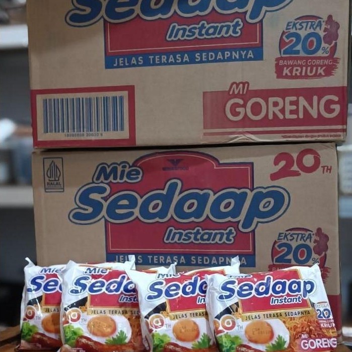 PROMO CUCI GUDANG! Mie Sedaap Goreng 1 Dus (40 Pcs) - Mie Instan Paling Lariss Stok Dapur Hemat Harg