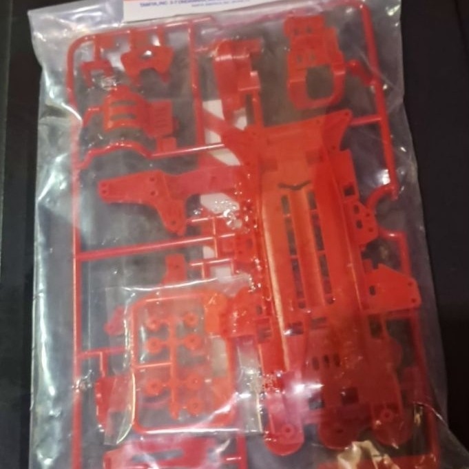 chassis vz red (merah) Tamiya