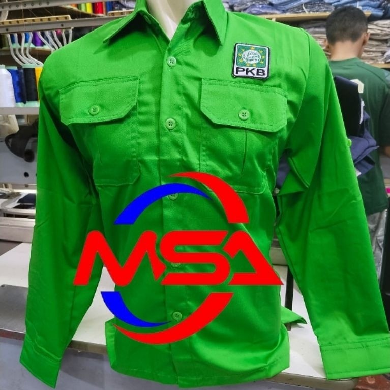 kemeja partai PKB terbaru seragam partai PKB terbaru baju partai PKB terbaru