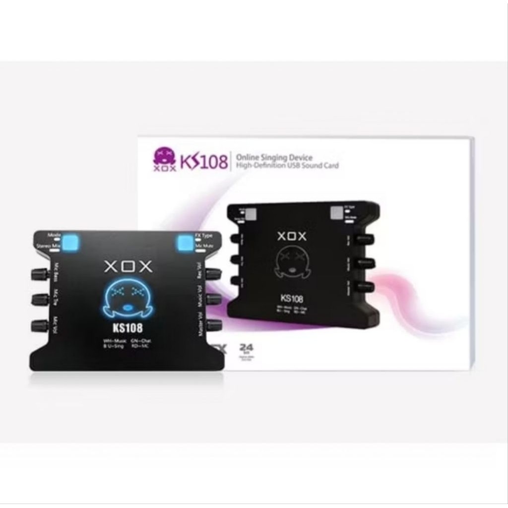 Soundcard External XoX KS-108 for Recording