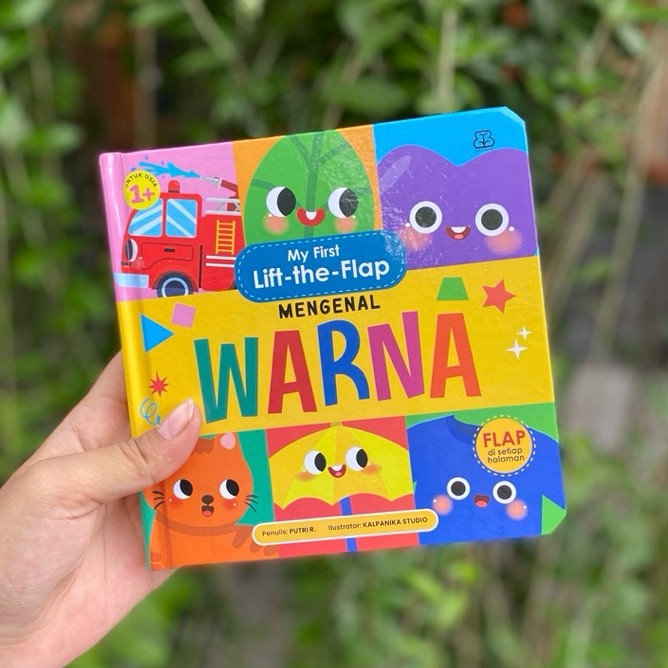 MY FIRST BOOK: MY FIRST LIFT-THE-FLAP MENGENAL WARNA (BOARDBOOK)