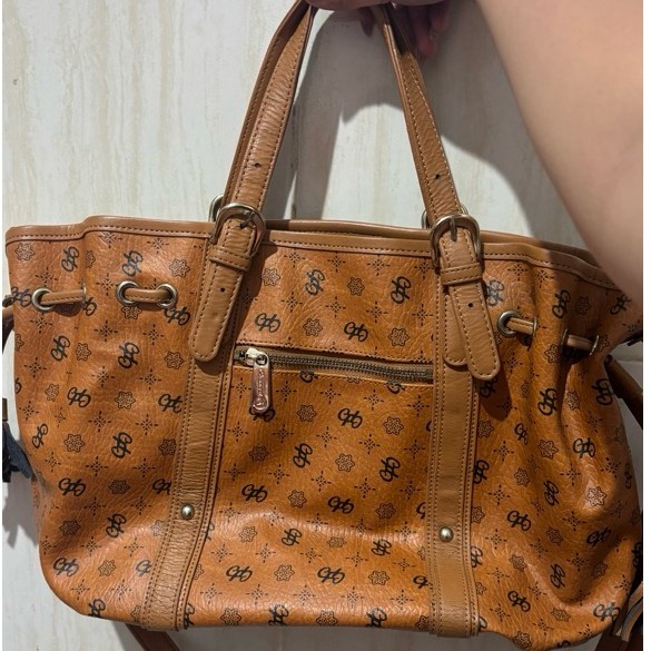 tas kulit preloved tali panjang