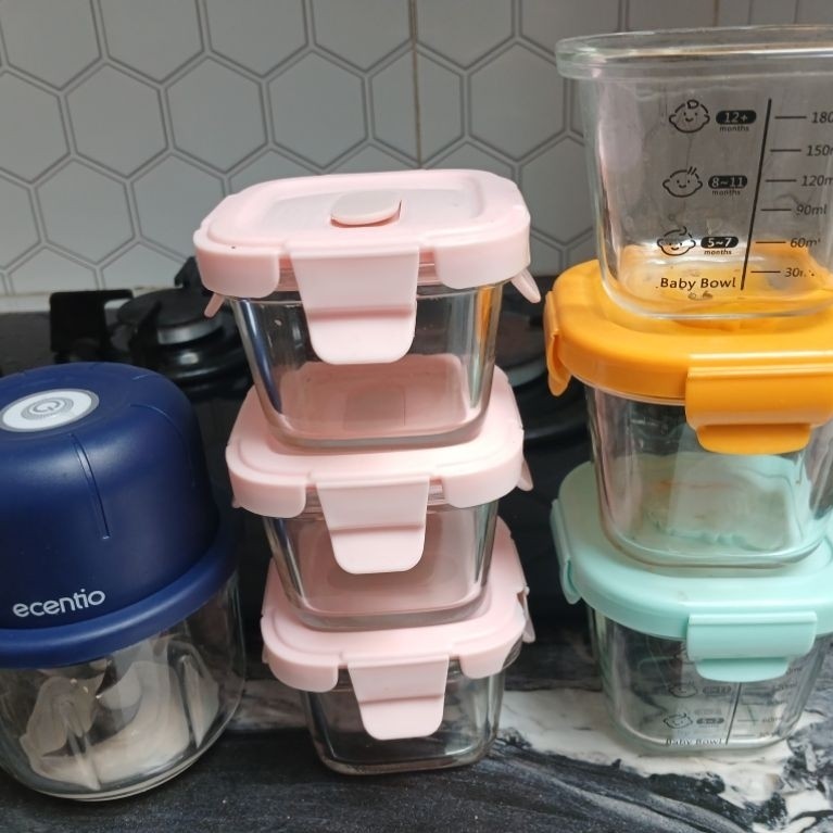 (BACA DESKRPSI) WADAH MPASI % BLENDER MPASI