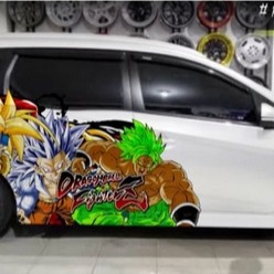 STICKER DECAL MOBILIO DRAGON BALL JAZZ, BRIO, MOBILIO, VIOS, YARIS DLL