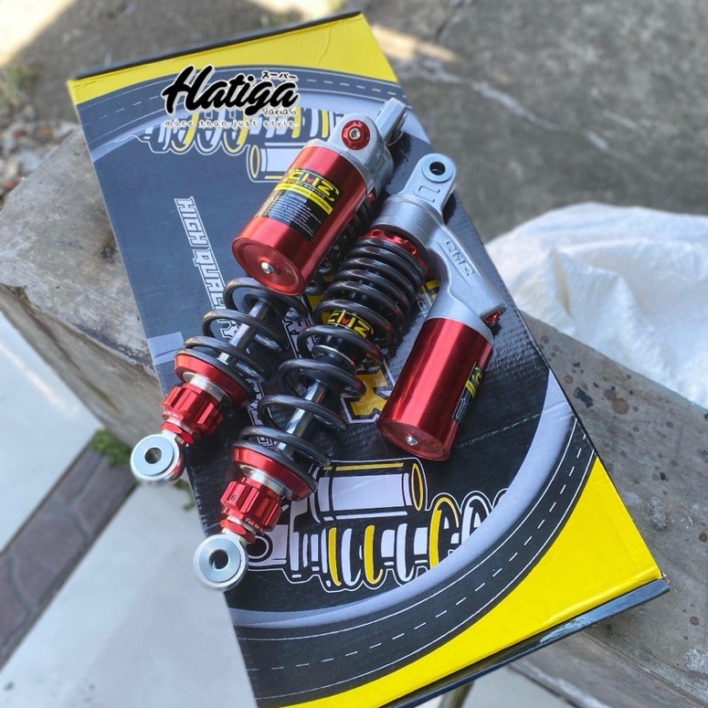 SHOCKBREAKER TABUNG CMZ COPY RCB SKOK BELAKANG COPY RCB GREY RED CMZ RACING