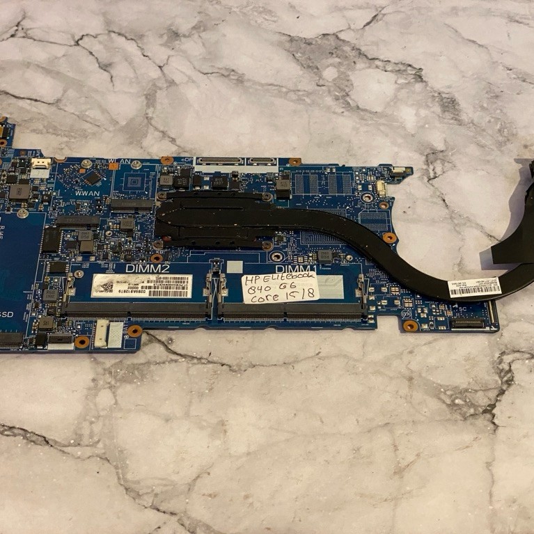 Mesin/Mobo Bahan Matot Laptop Hp Elitebook 840 G6 Core i5 Gen8 Original