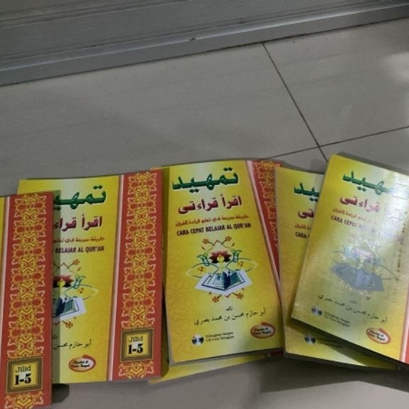 Buku Tamhid Iqro Qiroati jilid 1-5
