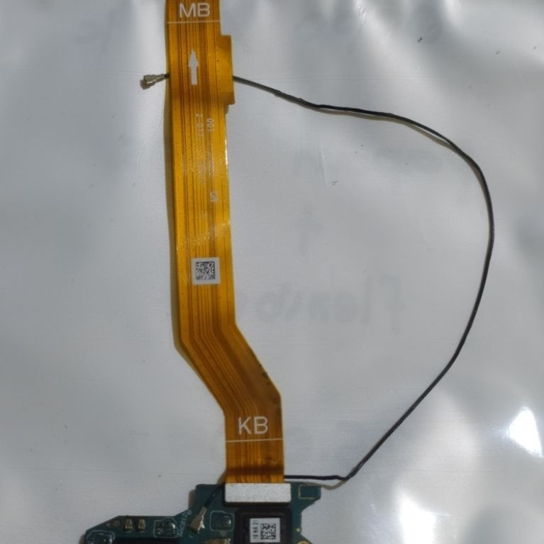 papan cas + fleksibel oppo a17k second original cabutan