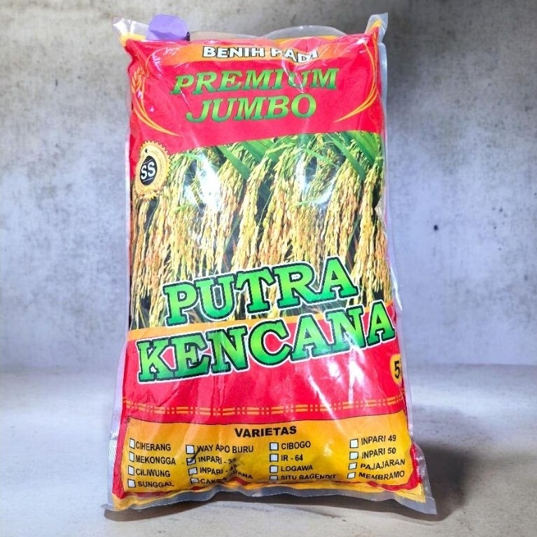 benih padi unggul inpari 32 hdb 5 kg premium jumbo