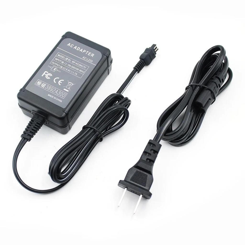 ACL200 AC Power Adapter for Sony Handycam Camcorders DCRSX40 SX44 SR45 SR47 SX63 SX65 SX85 DCRDVD105