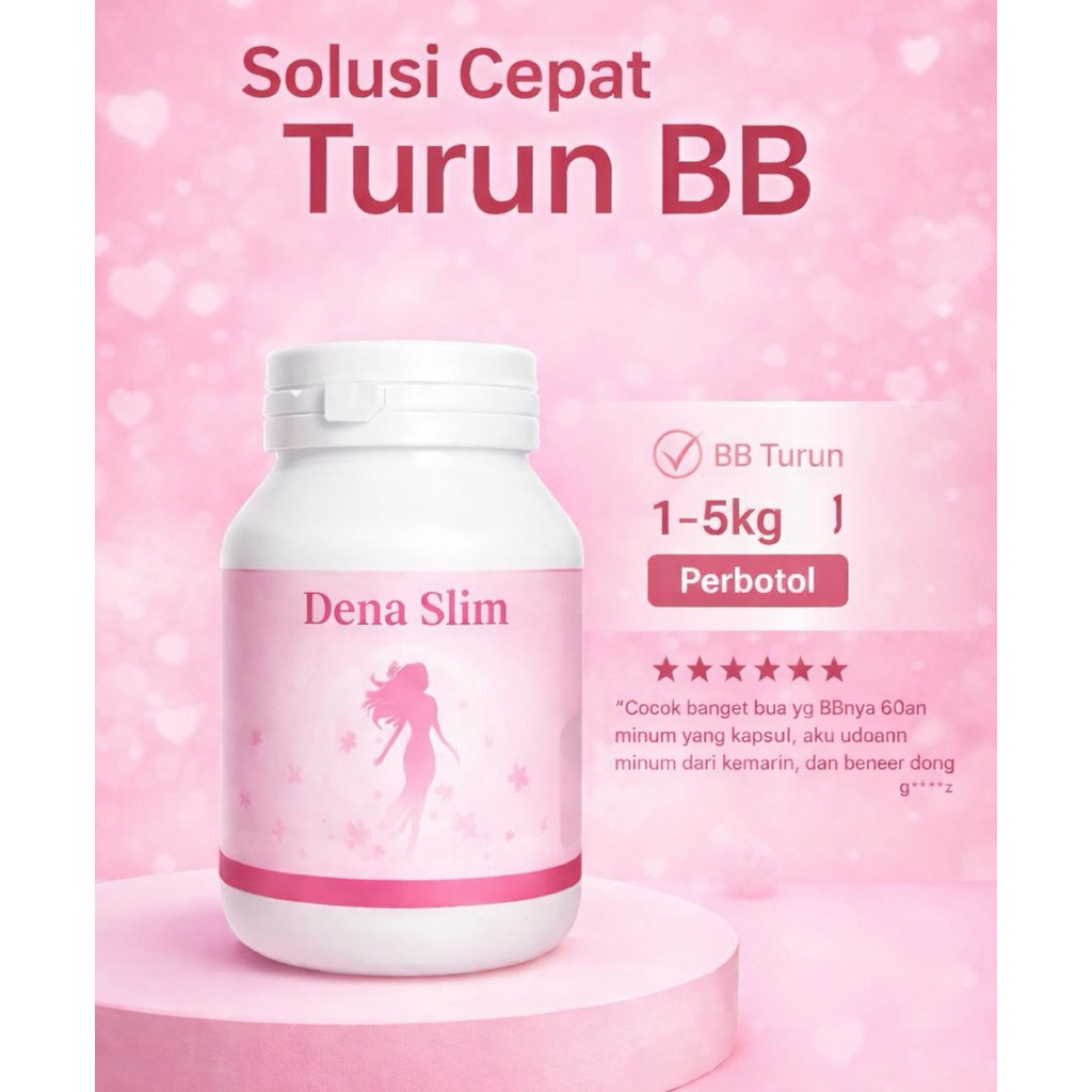 Dena Slim Original 50 Capsules for Weight Loss