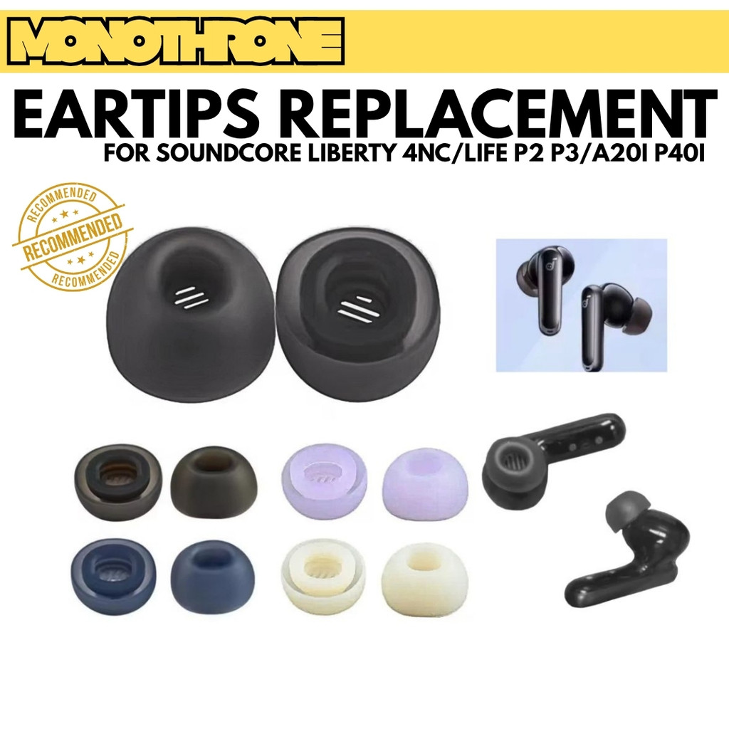 Eartips Eartip For Anker Soundcore Liberty 4NC 4 NC Anker Life P2 Life P3 Life 985 Anker Soundcore A