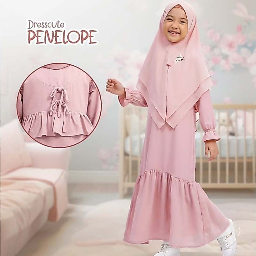 Gamis Anak Bani Batuta Dresscute Penelope Exclusive | Dresscute Bani Batuta | Gamis Anak | Dress Ana