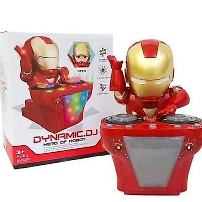 Mainan Anak Robot Dance Hero Dj Dinamix Music
