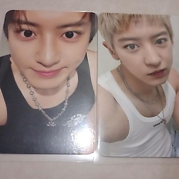 [BACA DESKRIPSI] wts photocard pc chanyeol cy kutang kutangan pob pb starriver black out makestar ld