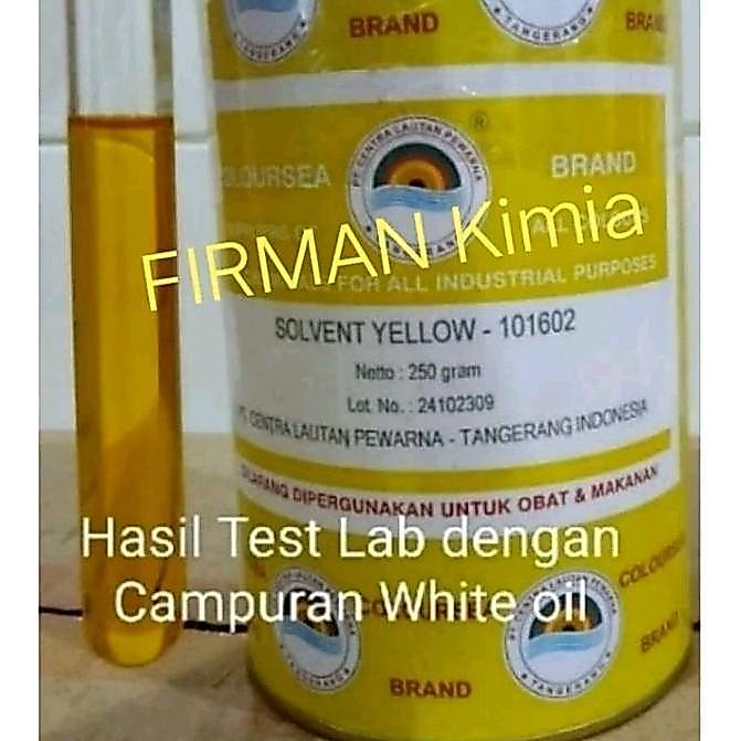 Colore- Pewarna Minyak Kuning Muda/Solvent Yellow-101602 Merek Coloursea 250Gr