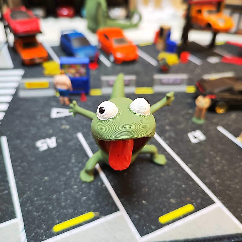 karakter pixar - Tom Lizard - hoppers - figure Tom Lizard - figure Tom Lizard hoppers