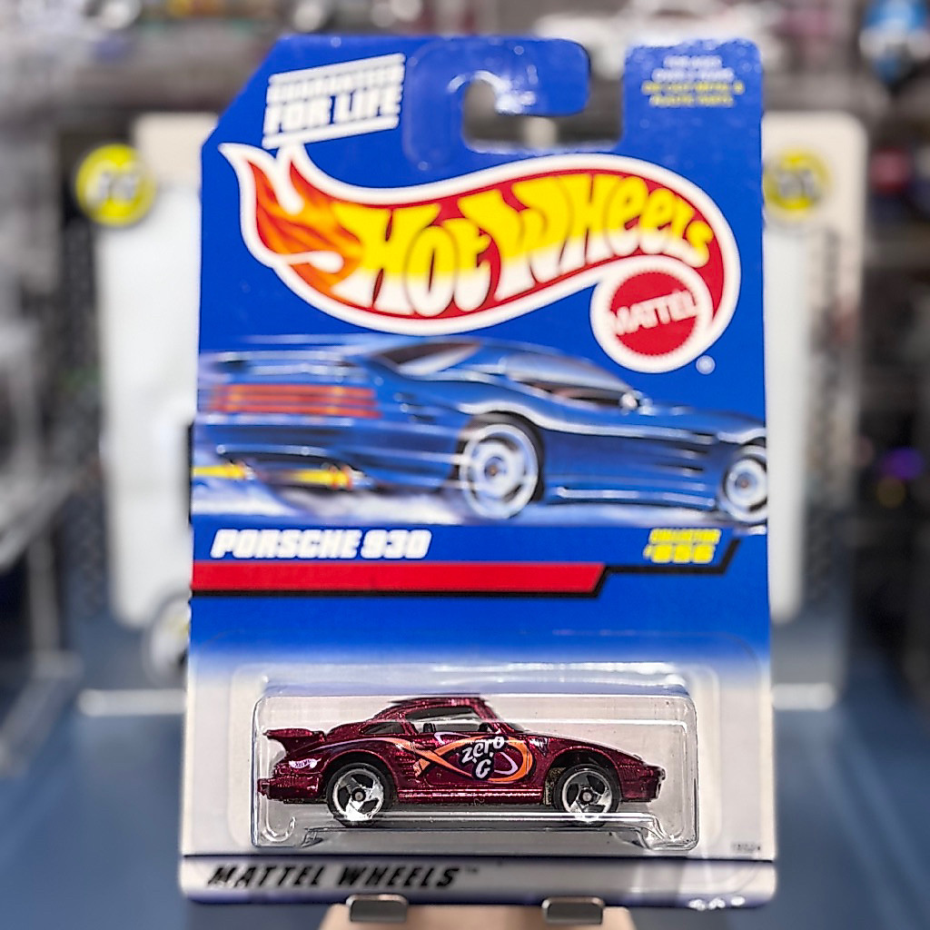 Hot Wheels Blue Card - Porsche 930 Collector #856 [Free Protector]