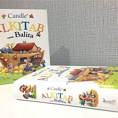 Alkitab Cerita Bergambar Dwi Bahasa untuk Balita dan Anak