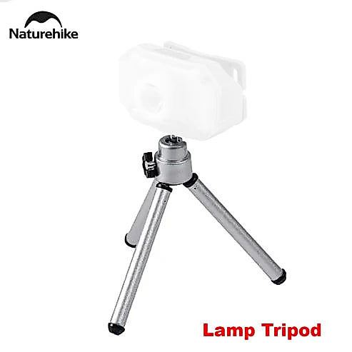 TRIPOD MINI LAMPU HEADLAMP ALLOY NATUREHIKE NH18T001-B [A2u]