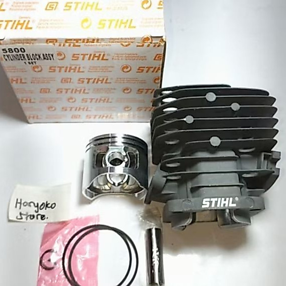 CYLINDER BLOCK KOMPLIT BLOK KOMPLIT CHAINSAW 5800 STHIL