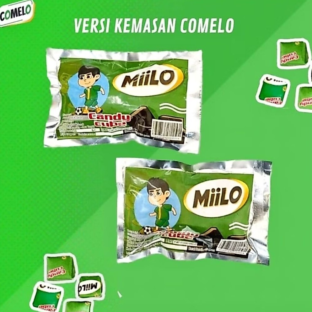 Comelo Milo Candy Cube 100%Susu bubuk cokelat