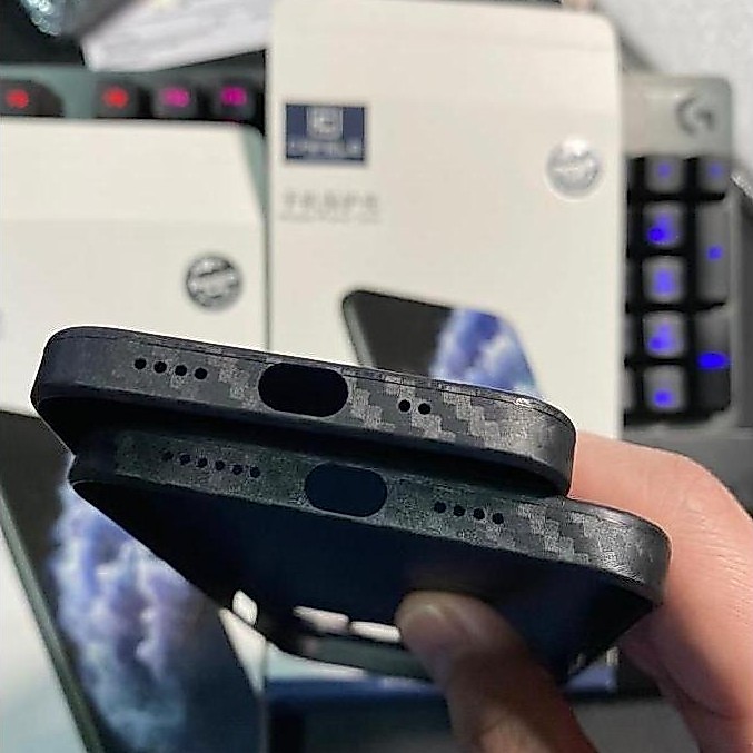 Knacks- Cafele Ultra Thin Carbon Case - Iphone 12 Mini Iphone 12 Pro Max