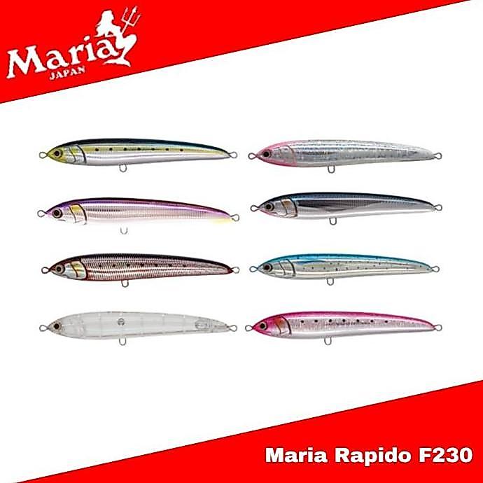Sale Maria Rapido F230 Pencil Stickbait Floating Lure 230Mm 100G