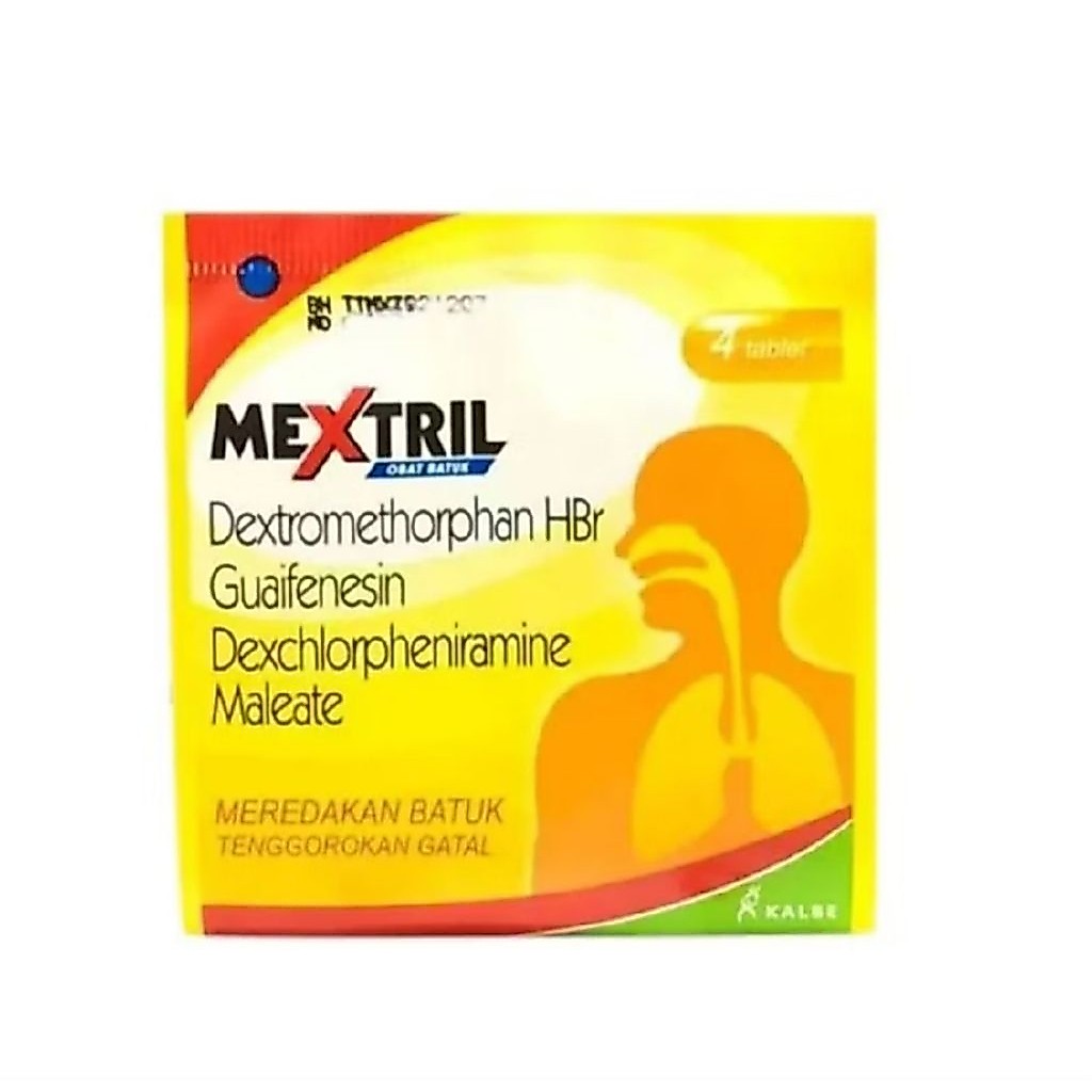 Tablet Mextril 4 Tablet - Meredakan Batuk dengan Efektif