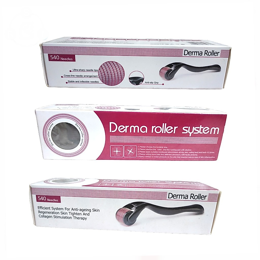 DERMA ROLLER DERMAROLLER SYSTEM ALAT PENGHILANG BEKAS JERAWAT BOPENG