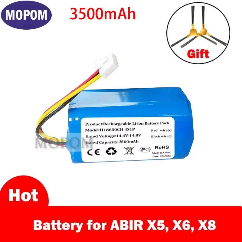 New 3500mAh Li-ion Battery Pack For ABIR X5, ABIR X6, ABIR X8 R20 Robot Vacuum Cleaner Part Accessor