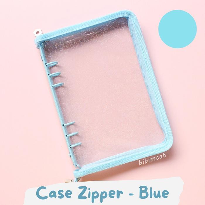Album Photocard binder photo card zipper A5 6 ring buku glitter FREE PHOTO CARD BTS BT21 ARMY BLACKP