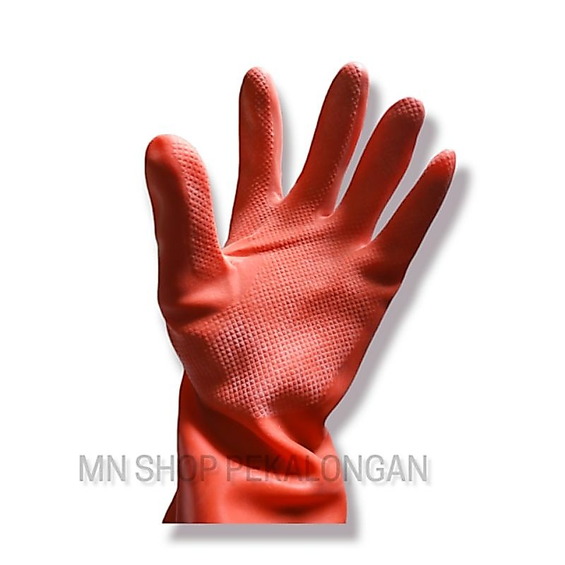 Sarung Tangan Karet Tebal Panjang Industrial Gloves