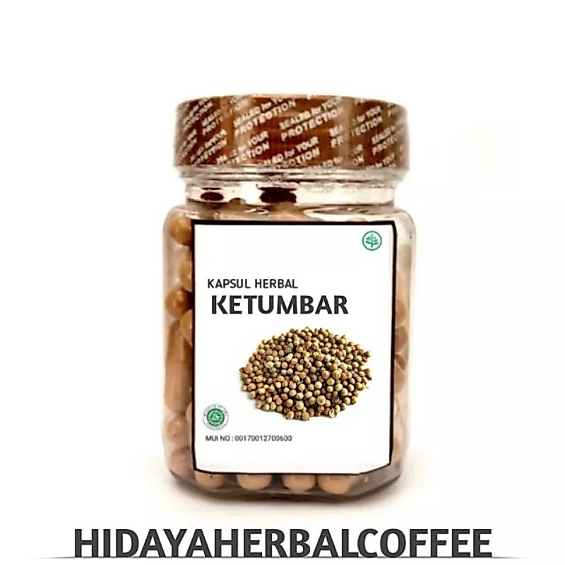 Kapsul Herbal Ketumbar 100pcs
