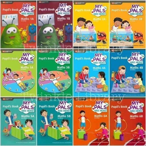 My Pals are Here Maths 1A 1B 2A 2B 3A 3B 4A 4B 5A 5B 6A 6B Pupil's Book & Workbook Homework Tests 3r