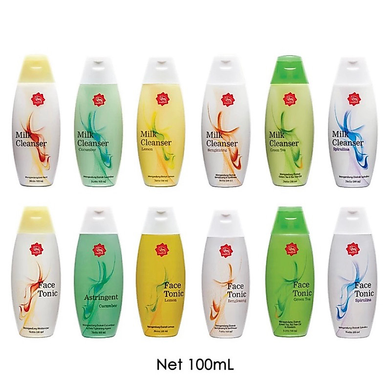 VIVA MILK CLEANSER & FACE TONIC | PEMBERSIH WAJAH | PENYEGAR WAJAH