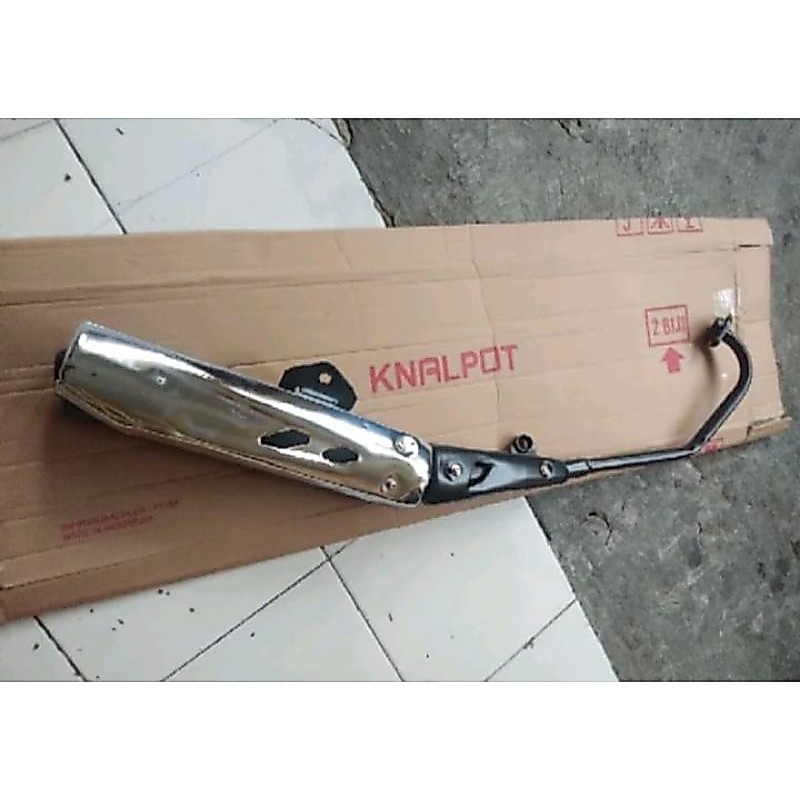 knalpot standar motor Mx old (lama)