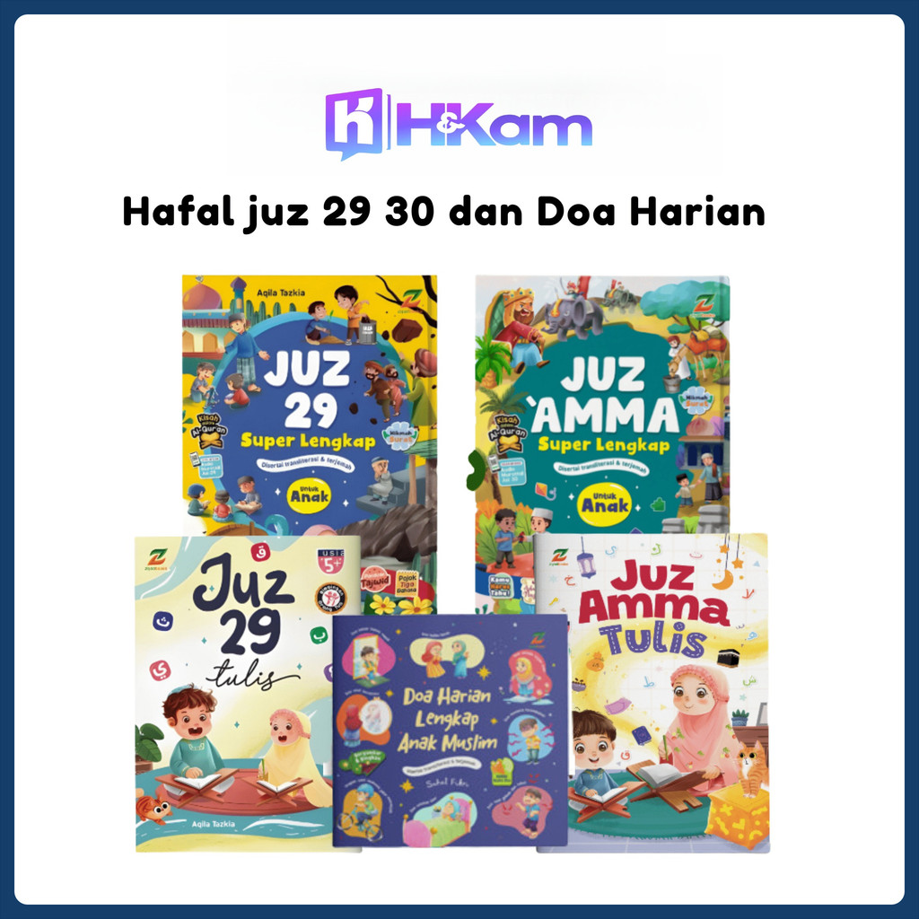 Ziyadbooks - Paket Juz 29 Superlengkap - Buku Hafalan Juz 29 dan Terjemahan