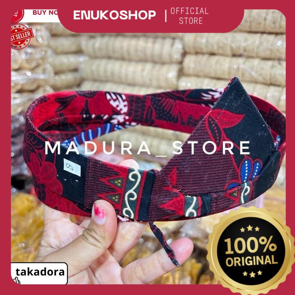Udeng Sakera / Udeng Khas Madura Asli (Size Anak Anak Sampai Dewasa) Cod US